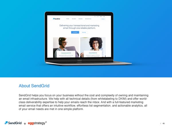 SendGrid + eggstrategy: The Future of Digital Communication - Page 46